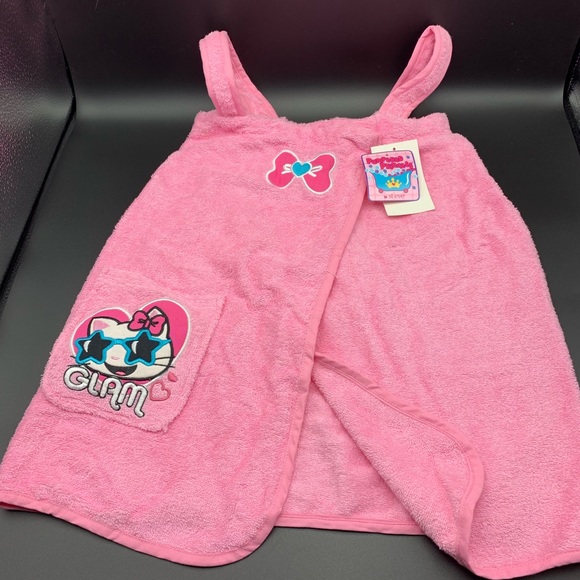 Other - Pampered Princes - Girls Pink Towel Wrap 7/8 (M)